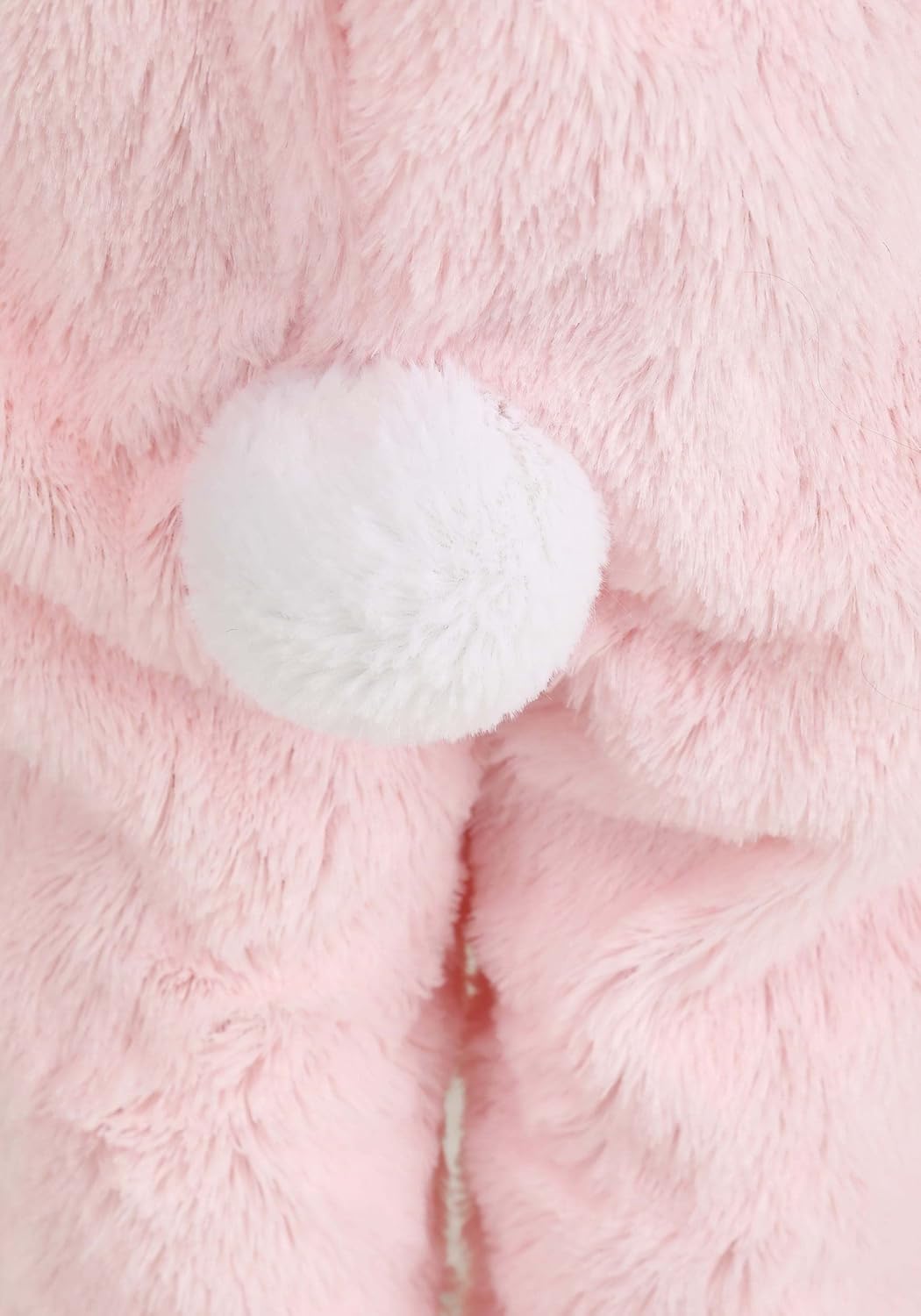 Adorable Fuzzy Toddler Pink Fluffy Bunny Costume | Hop Into Holiday Fun In Style