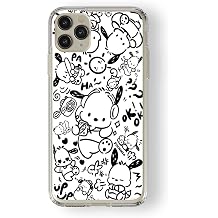 Multitronic iPhone 11 Pro Max Uyumlu Pochacco Tasar m Bask l   effaf K l f