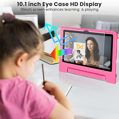 Miniatura 7 de Iconiotk Tablet para niños de 10.1 pulgadas Android 14 Octa-Core 64GB 6000mAh Espacio para niños Control parental 1280 * 800 Pantalla táctil HD