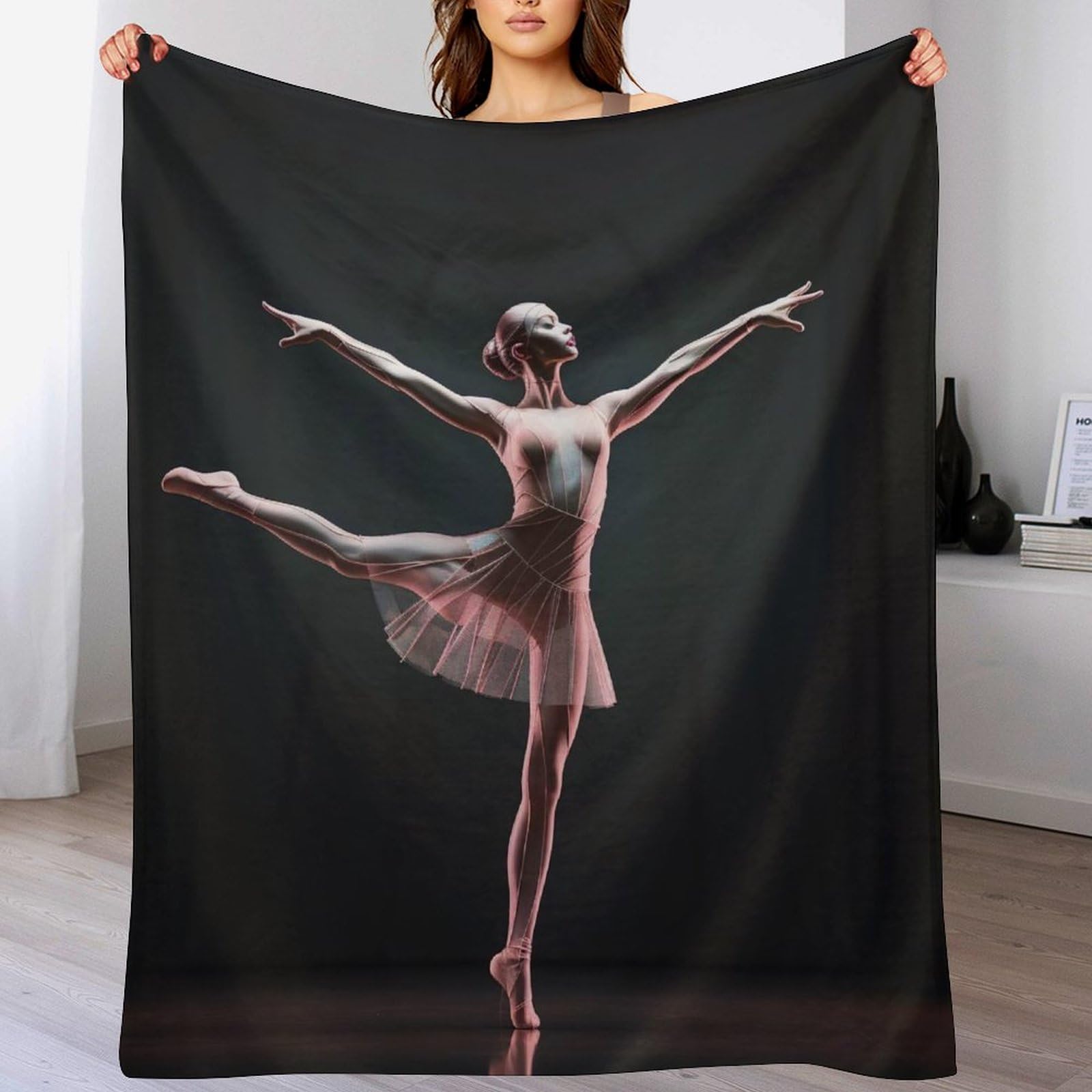 Couverture douce et chaude en flanelle thermorégulatrice pour lit et canapé
