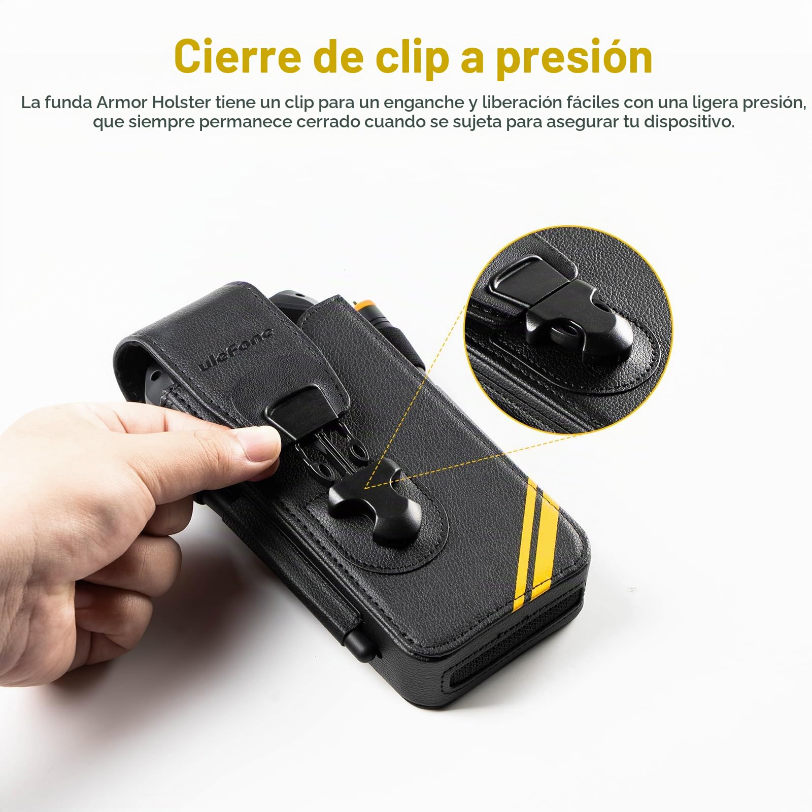 Funda versátil para móvil Ulefone Armor, Compatible con el Ulefone Armor 26 Ultra y Otros teléfonos Inteligentes Ulefone Armor para Exteriores.