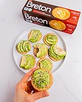 Vista 6 de Galletas saladas originales Breton 7 onzas (paquete de 3)