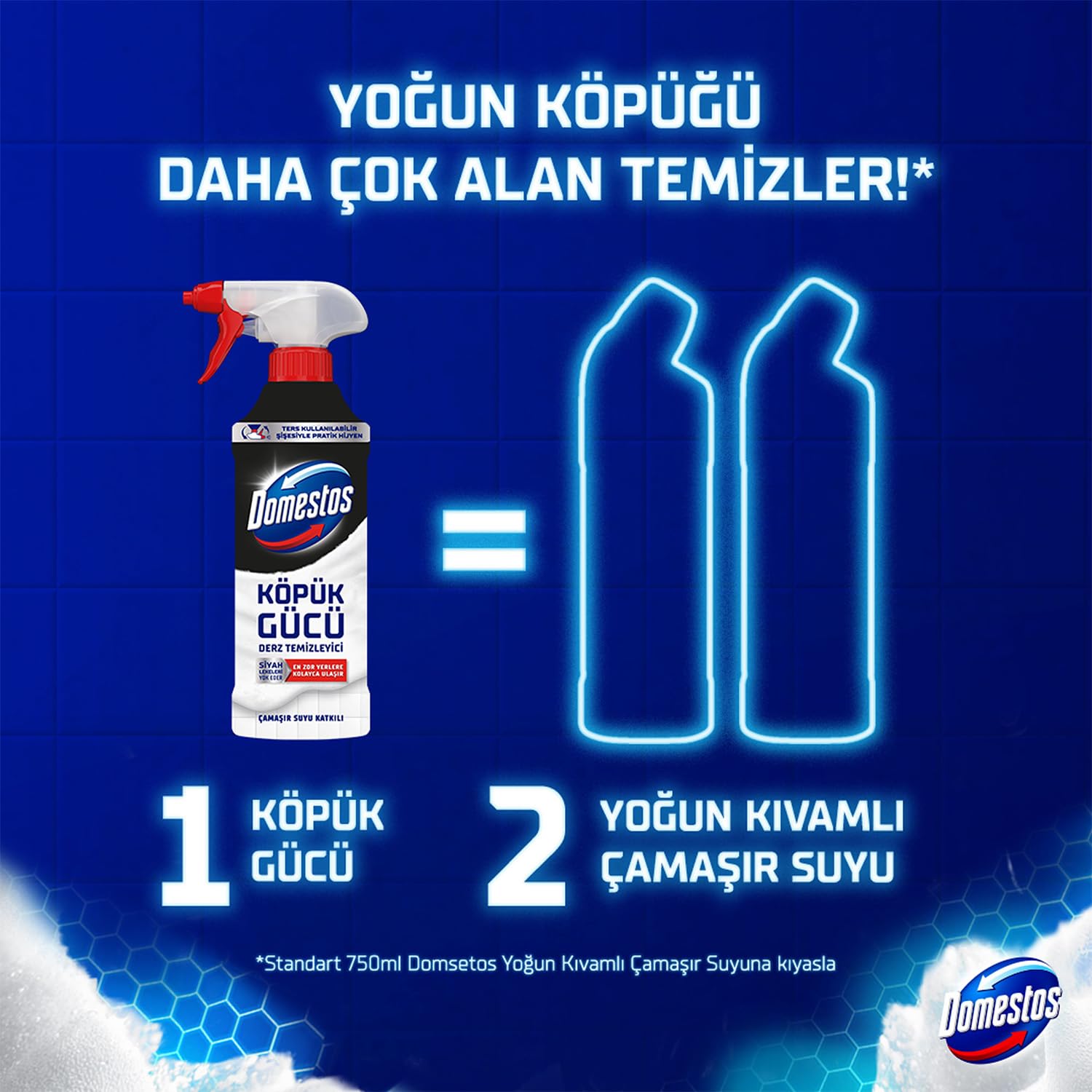 Domestos Köpük Gücü Derz Temizleyici 450 ml