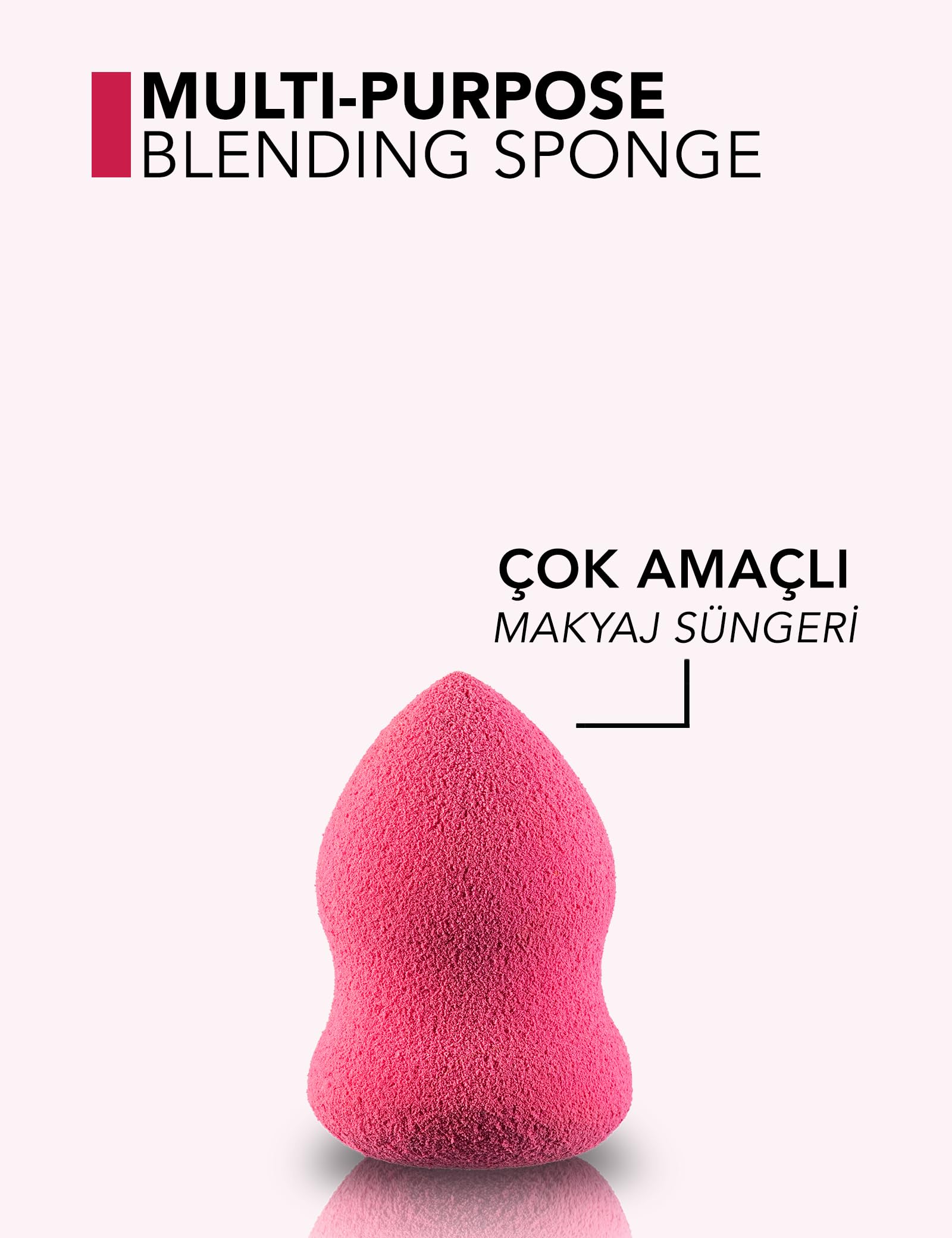 Lif Dokulu Çok Amaçlı Makyaj Süngeri