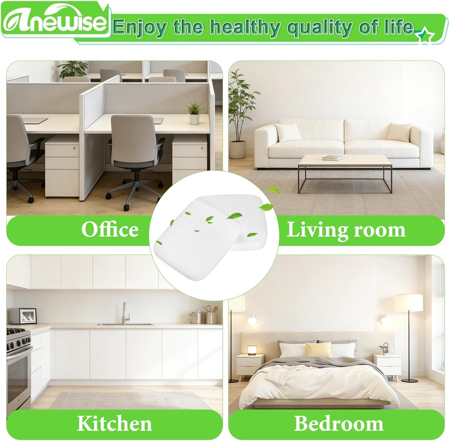 4 Pack UV850 UV900 Filter Replacement for Shark Performance Lift-Away UV900 UV850 LA480WM UV950 DuoClean PowerFins Detect LA490 LA491 LA492 Upright Vacuum, Part XFFK602UKT Foam & Felt filters - Image 6