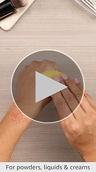 Real Techniques Miracle 2-In-1 Powder Puff, Dual-Sided Makeup