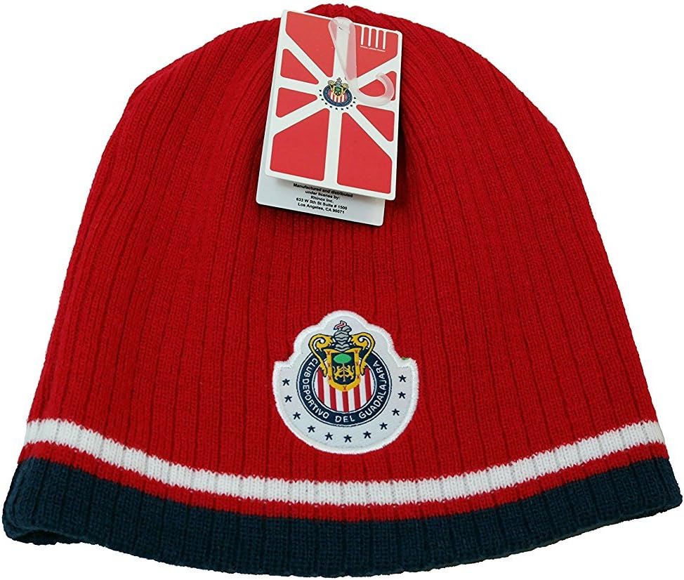 RHINOXGROUP Chivas De Guadalajara Authentic Official Licensed Product Soccer Beanie - 008