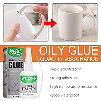 Vista 2 de Pegamento aceitoso Jue Fish Glue, soldadura de alta resistencia (1pcs)