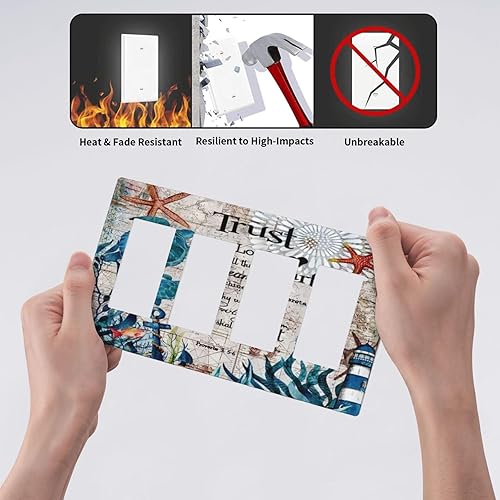 Vista 441 de Placa de pared con interruptor de luz de doble interruptor de pared para niños, diseño de dinosaurio, galaxia, espacio exterior, planeta, nebulosa