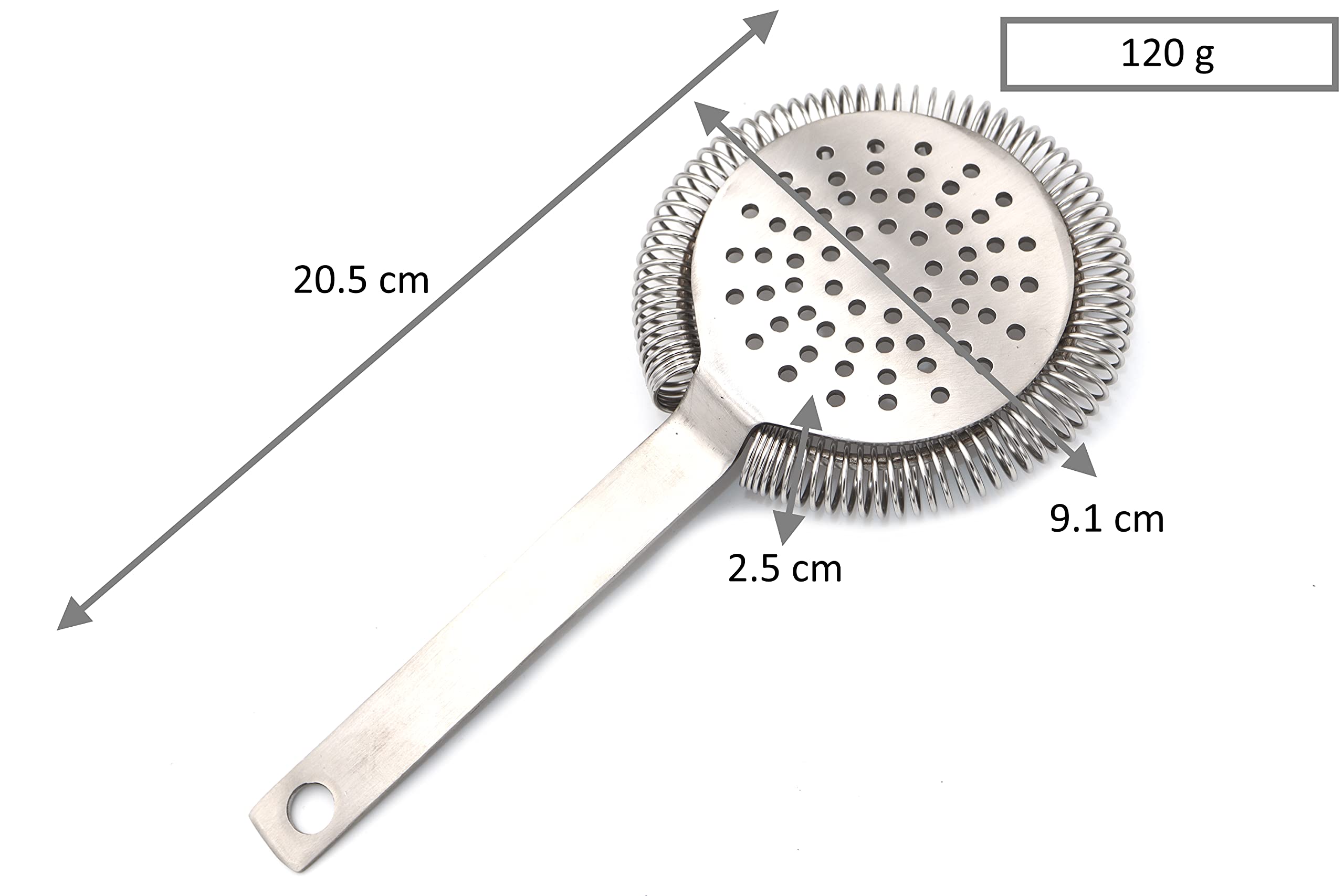 Colino da cocktail professionale reggiatura completa senza zampe, in acciaio inox, filtro ghiaccio attrezzature bar e ristorante accessorio barista Mixologia (2)