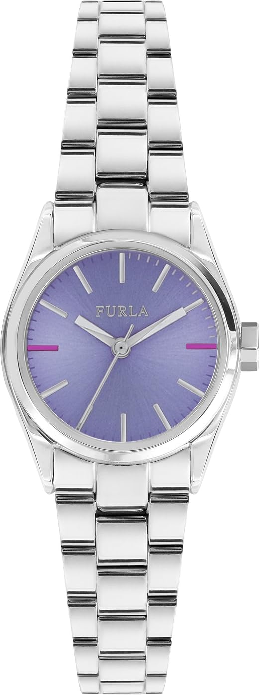 FURLA Orologio Analogico Classico Quarzo da Donna con Cinturino in Acciaio  Inox R4253101516 : Amazon.it: Orologi