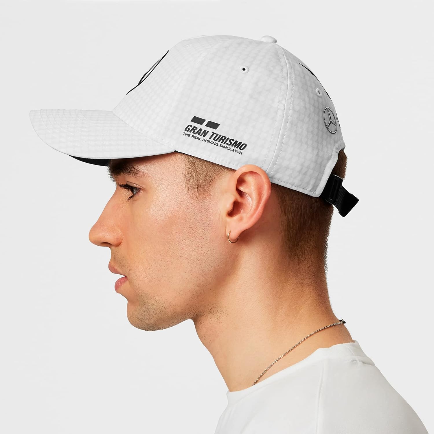 Mercedes AMG Petronas Formula One Team - 2023 Lewis Hamilton Driver Hat - White - Unisex - Size: One size