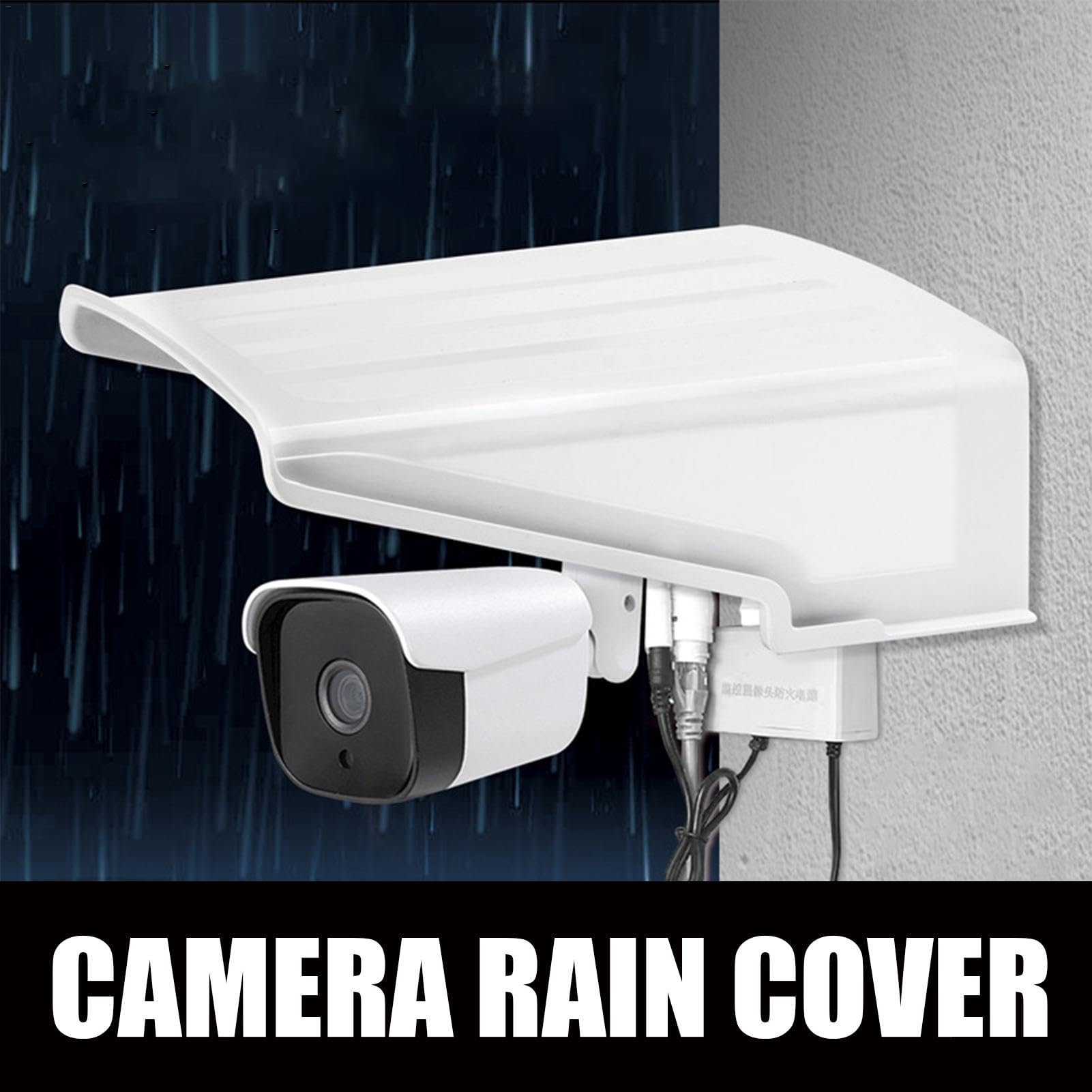 Cubierta Protectora Cámara Seguridad VIVIWI - ABS, 29x20.5cm, Resistente A Lluvia Y Sol, Para Exterior