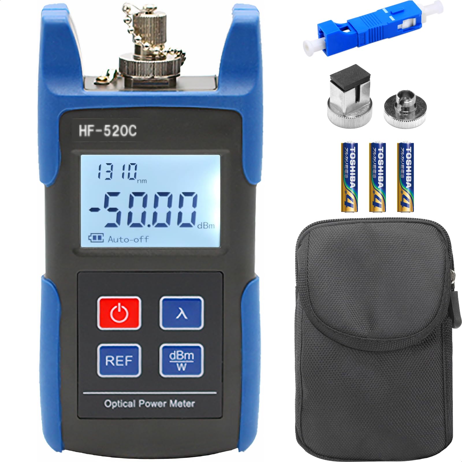 送料無料 光パワーメーター 光ファイバー 測定器 計測 電気通信業者