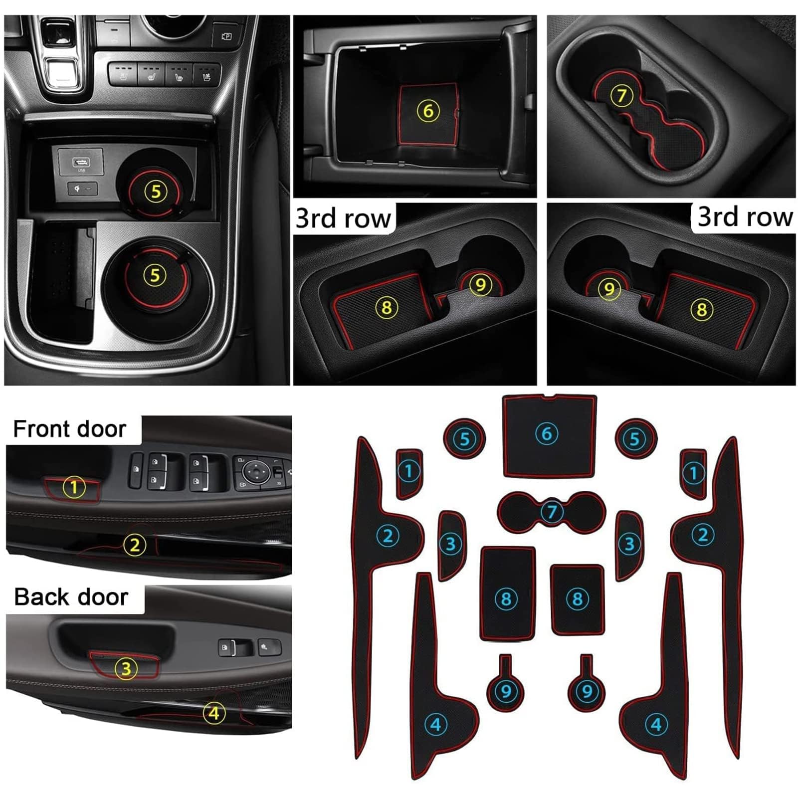 Ruiya Compatible Con Hyundai Tucson NX4(Automática) 2021 2022 2023