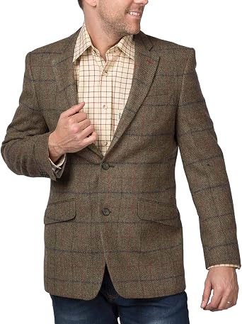 Rydale Mens Tweed Blazer : Amazon.co.uk 