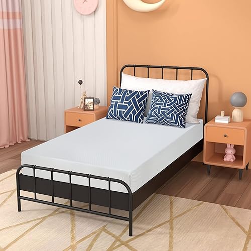 Miniatura 24 de Colchones Queen de 5/6/8/10/12 pulgadas, colchón de espuma viscoelástica de firmeza media para sueño fresco y alivio de presión, colchones de tamaño