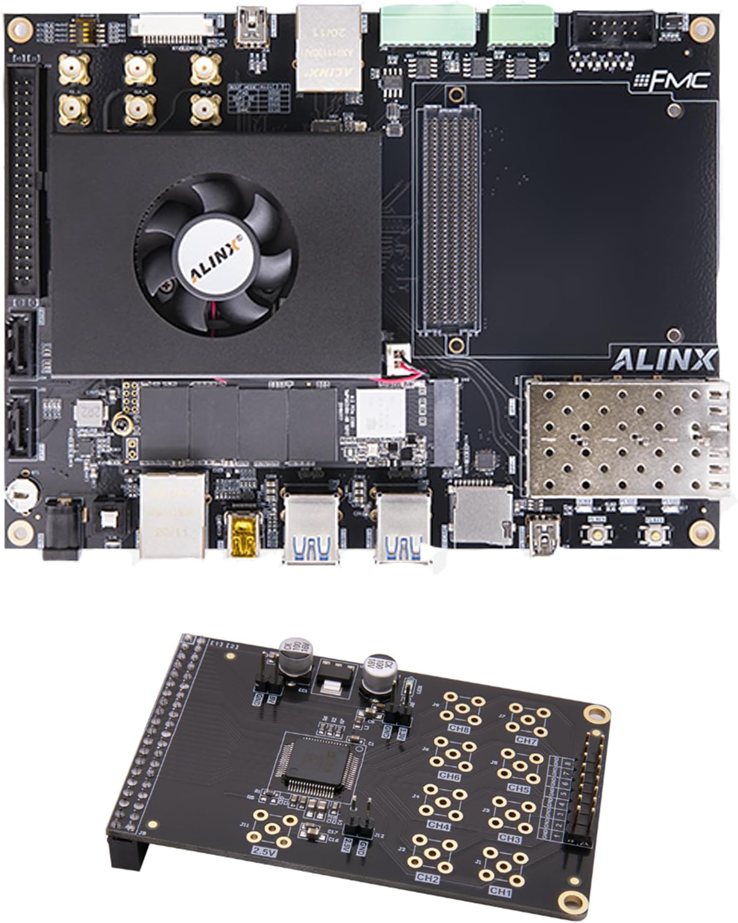NewAlinx AXU15EGB: Xilinx Zynq UltraScale+ MPSoC XCZU15EG FPGA Development Board (AN706 Package)