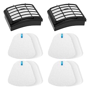 2 4 Pack Filters for Shark Vacuum Navigator Lift Away Filter Replacement ZU503AMZ NV350 NV351 NV352 NV355 NV356E