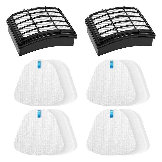 2 4 Pack Filters for Shark Vacuum Navigator Lift Away Filter Replacement ZU503AMZ NV350 NV351 NV352 NV355 NV356E