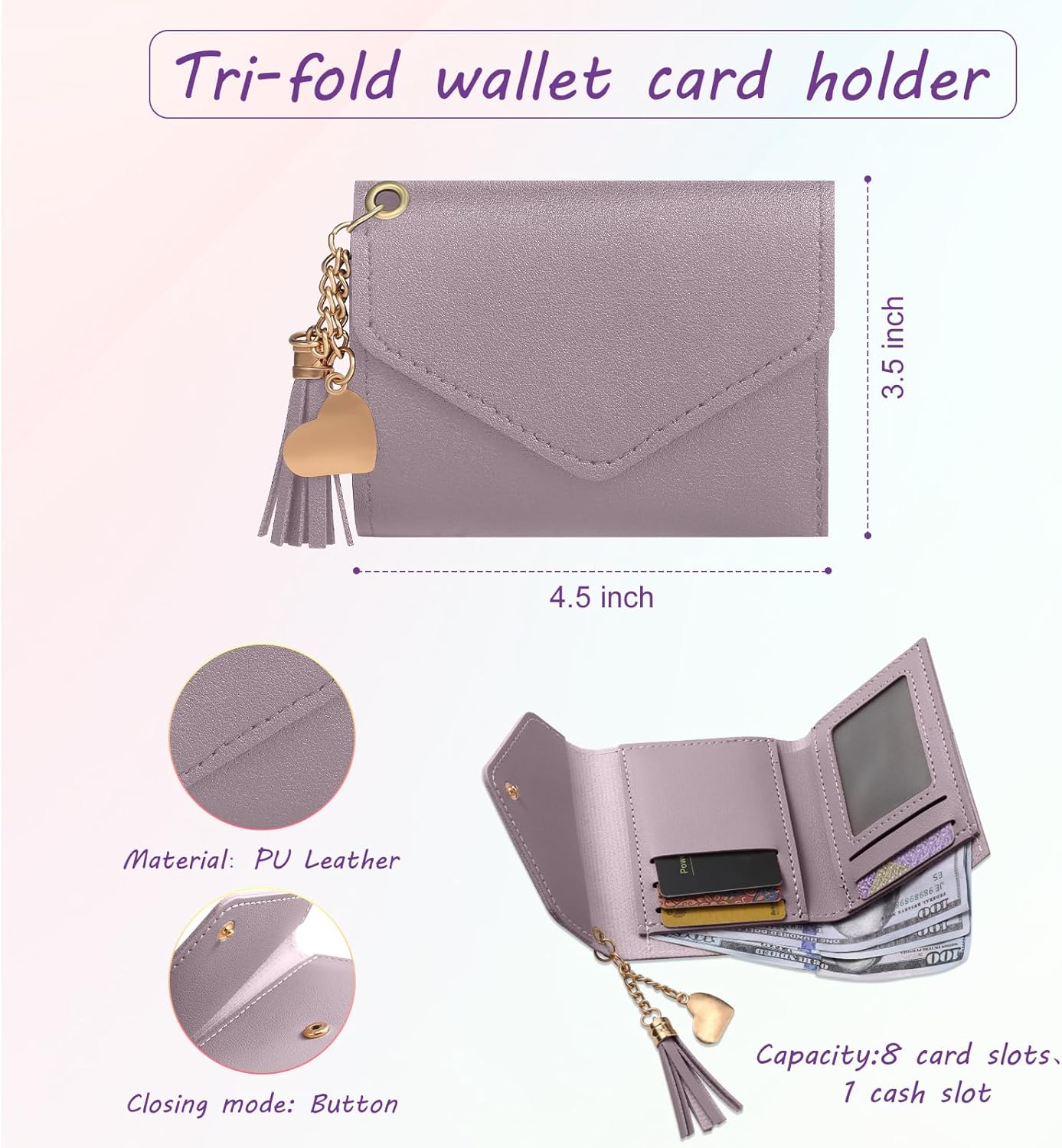 Small Crossbody Bags for Women Girls Trendy Top Handle Satchel Purses with Detachable Acrylic Chain - Image 5