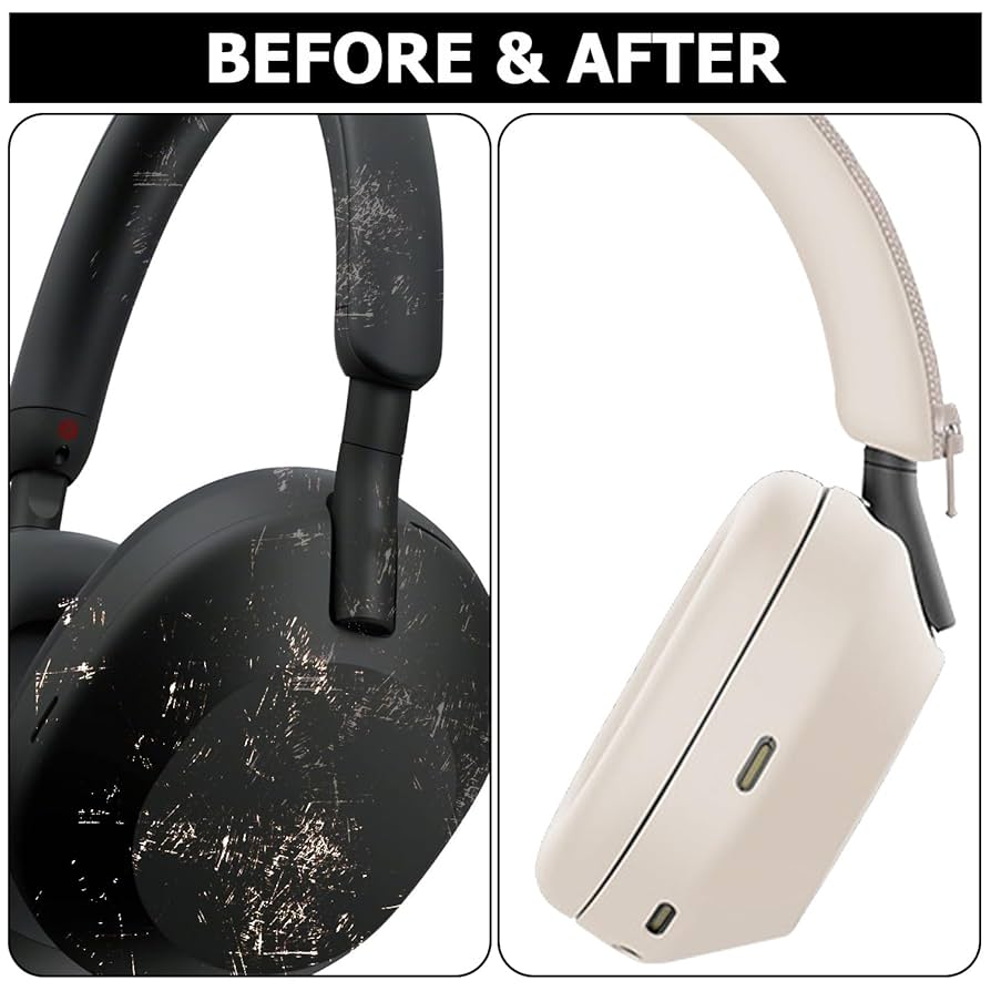 Amazon | umvowuxa 3パックケース Sony WH-1000XM5ヘッドフォン