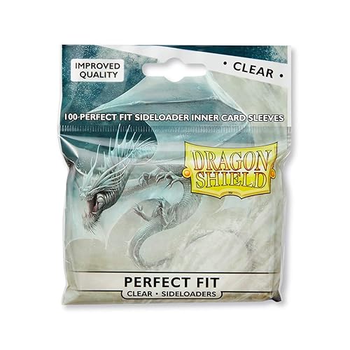 Arcane Tinman AT-13101 Dragon Shield Sleeves Sideloader Clear (100) Card - 100 count