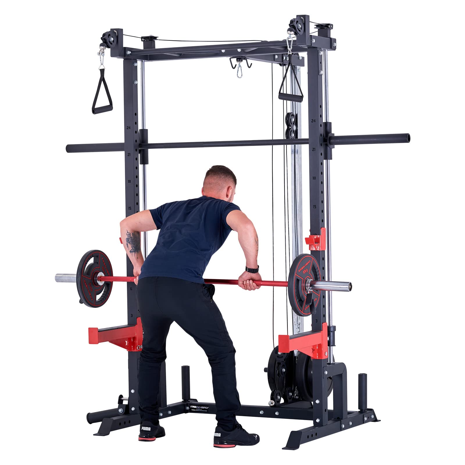Train Hard Half Cage - Soporte para sentadillas