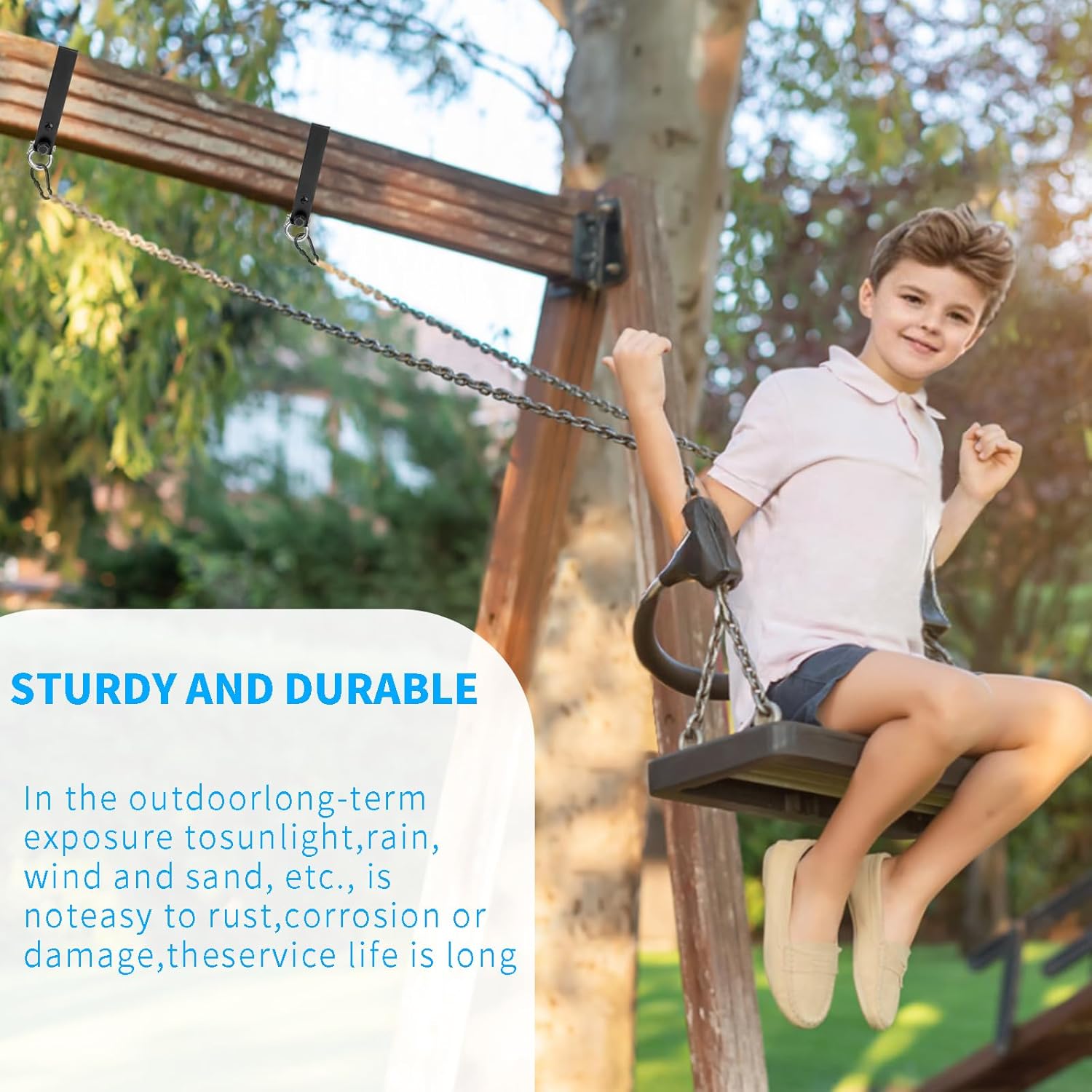 Heavy Duty Swing Hangers, Wooden 180° Swing Set Accessories Hammock Capacity Playground Hammock Chair Rope, Sandbag Porch, Hanging Heavy Punching Bags 7 71AAOhGzmeL. AC SL1500