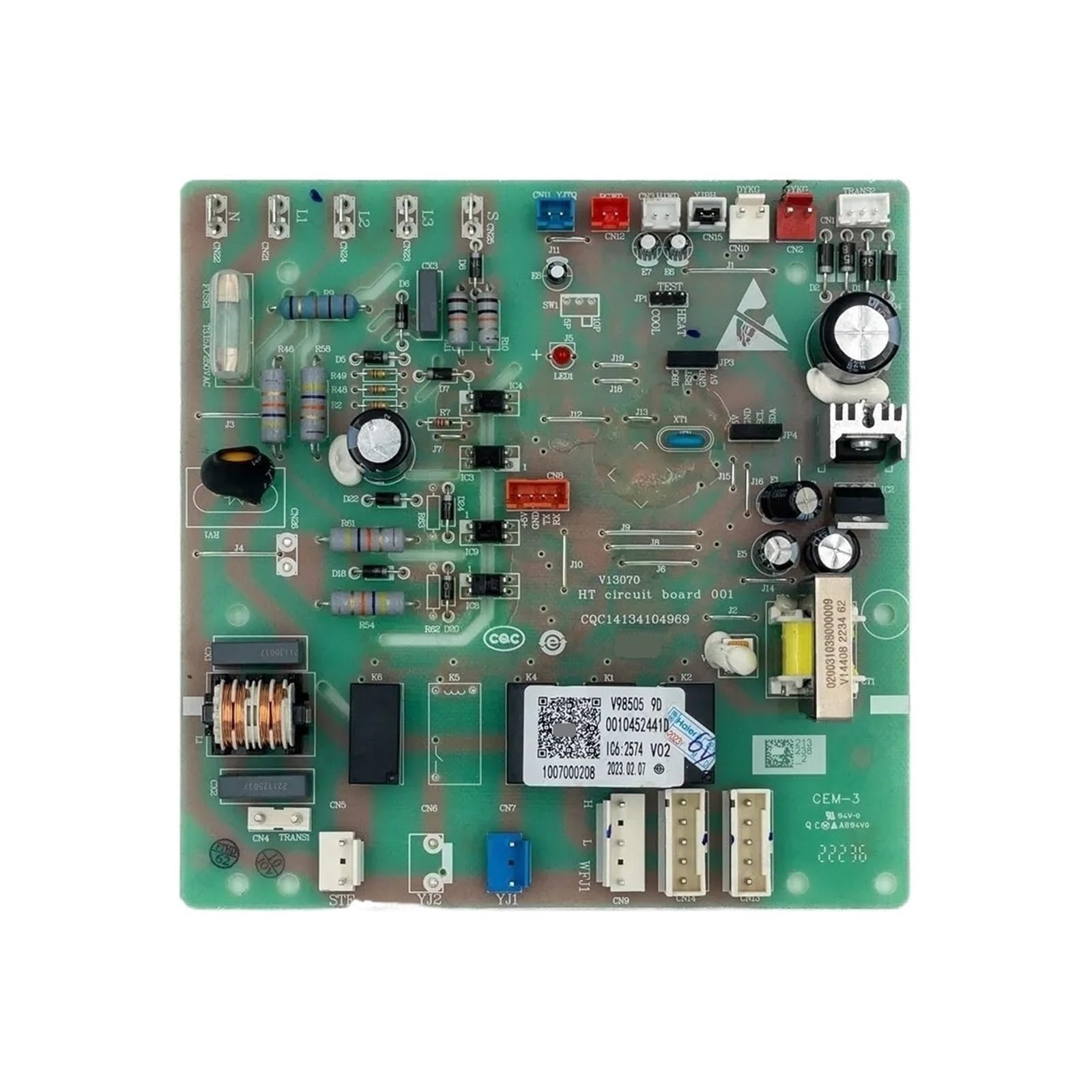 Air Conditioner Outdoor Unit Circuit PCB Control Board 0010452441D Accessories，Compatible For Haier ，0010452441D Electronic Components Replace Part