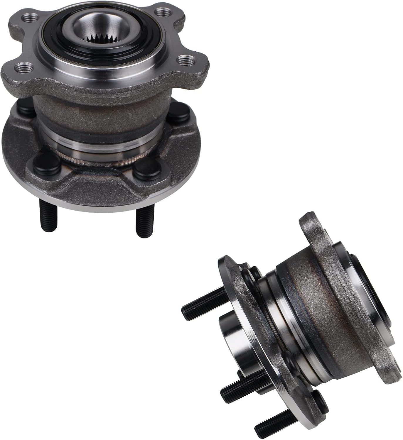 KUSATEC 512500 Wheel Bearing Hub Assembly 2-Pack for Ford Escape AWD 2013-2018, Lincoln MKC AWD, Select, Reserve 2015-2019, 5 Lug w/ABS