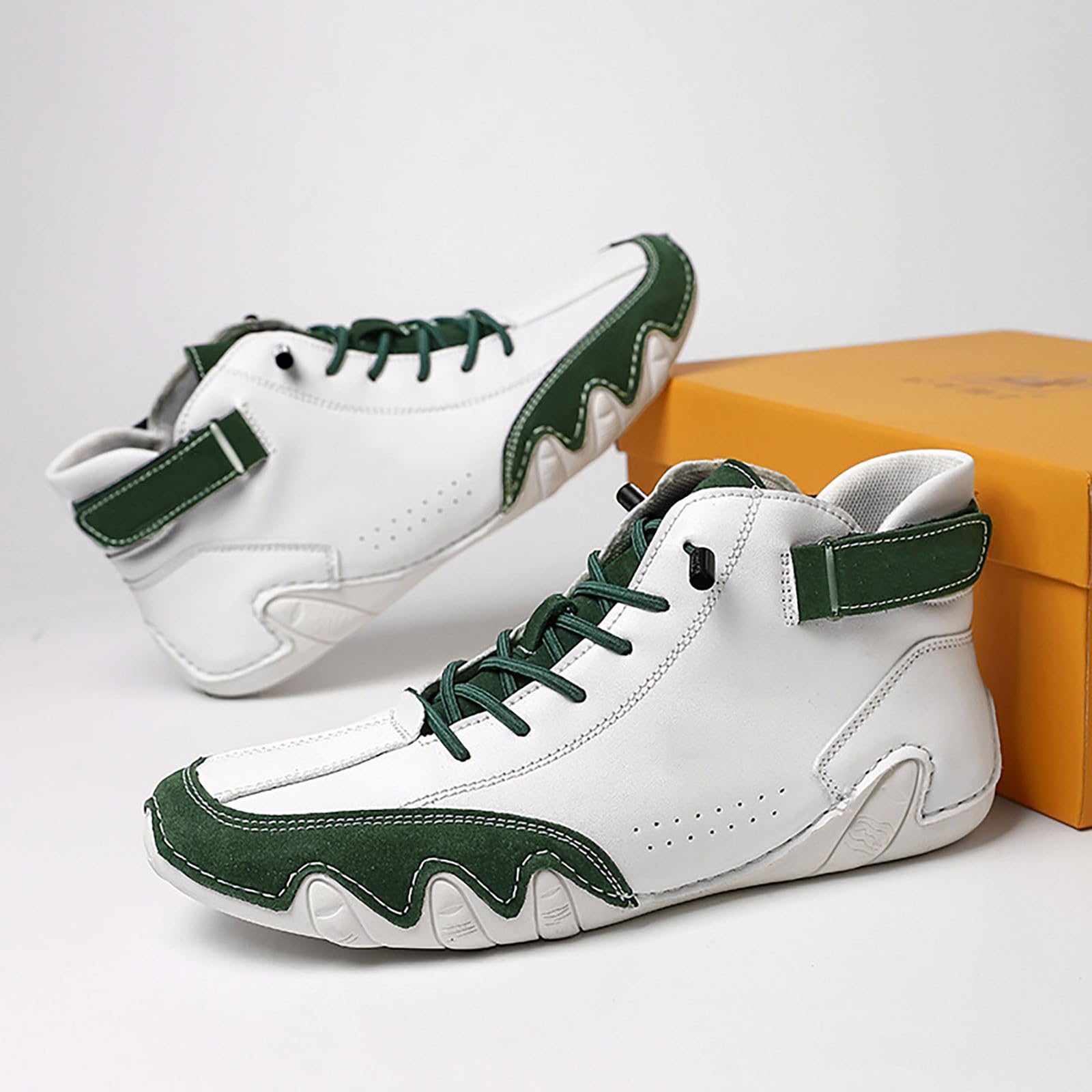 Zapatillas de entrenamiento para hombre, color bloque, talla grande