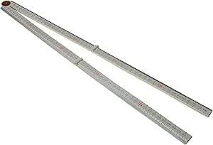 Fisco Xfb1me White Nylon Rule 1m/39in - Construction Rulers - Amazon.com