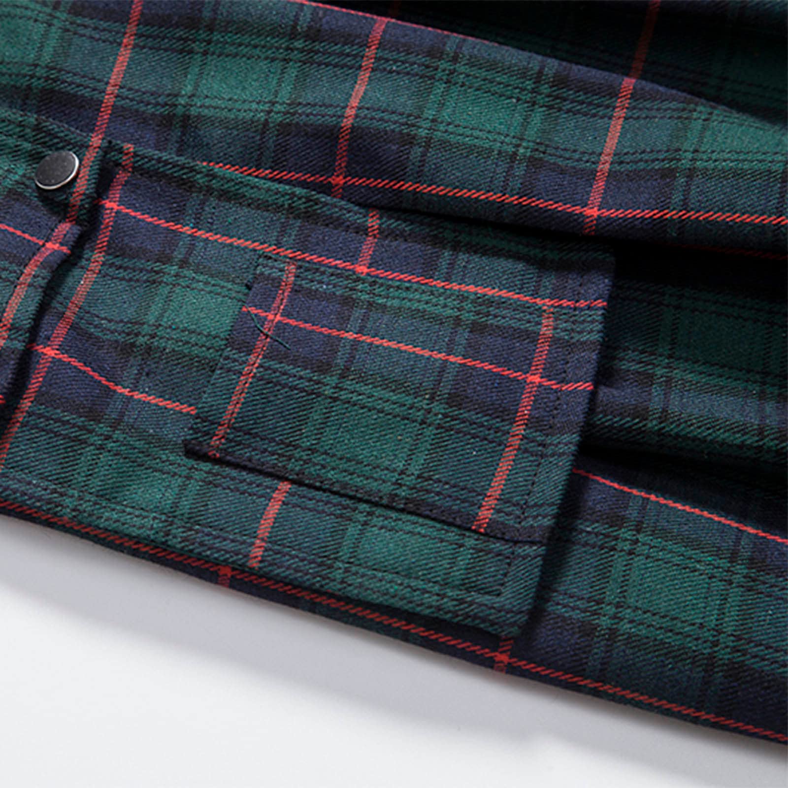 Yolimok Faldas Escocesas Tartán para Hombres Schwarz Retro Faldas de Kilt Moda Gótica Ropa Falda Plisada Disfraz Faldas de tartán para Hombre Falda Escocesa Kilt Mini Falda Hombre Escocesa Elegante