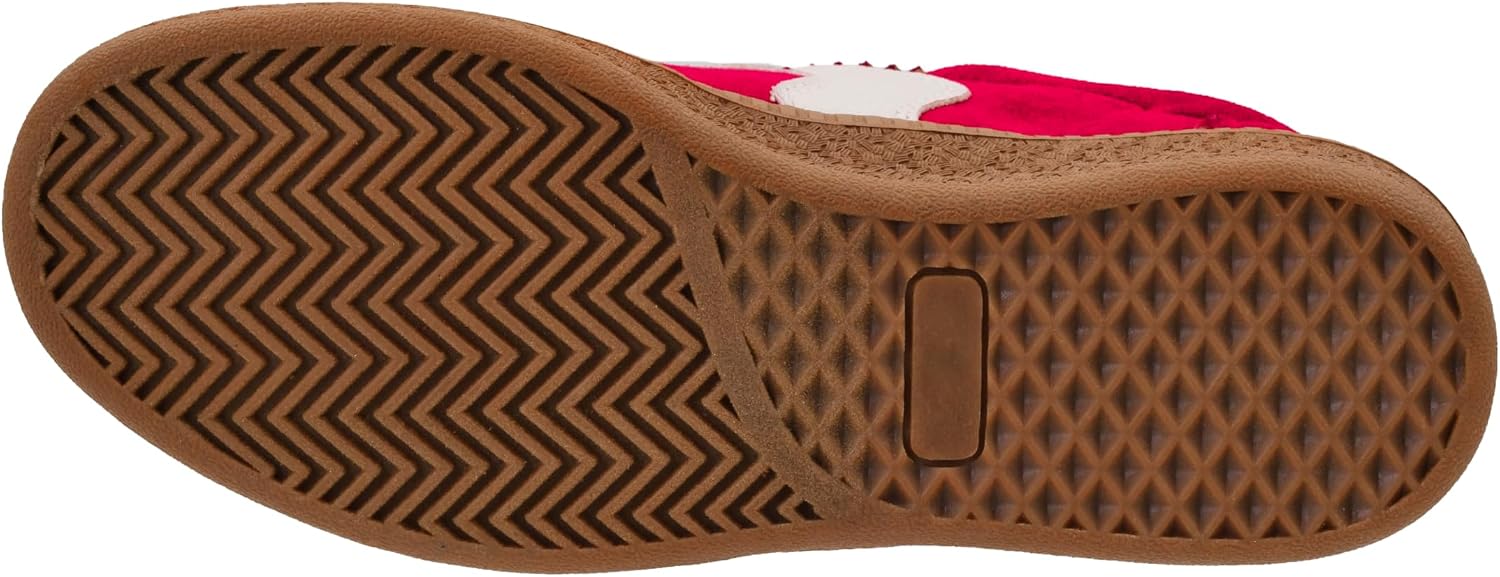 Corkys Footwear Hey Girl Women's Spoiler Alert Lace-Up Fashion Sneaker - Trendy Wave Stripe, Cushioned Insoles for All-Day Wear, and Chic Everyday Style