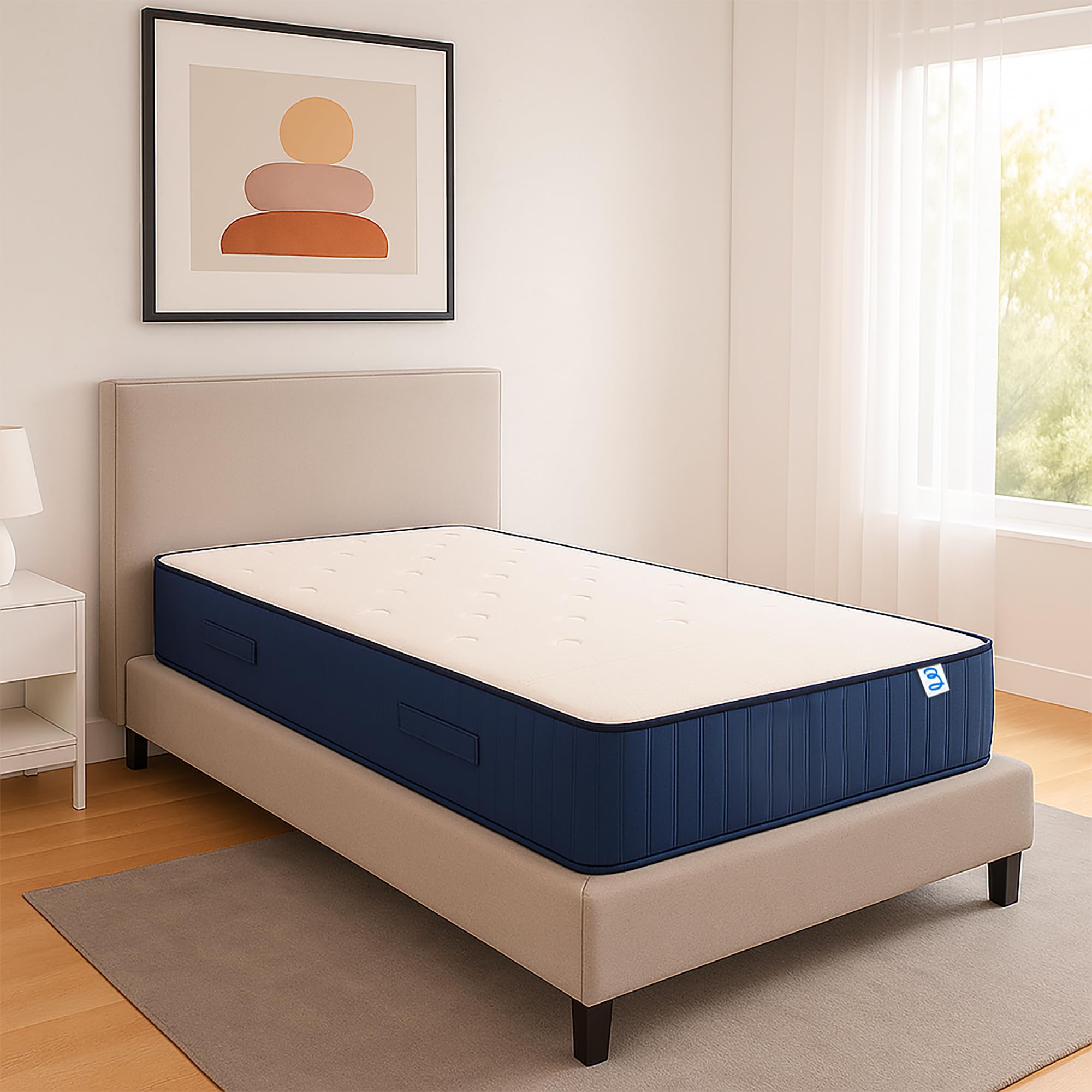 MATERASSO SINGOLO A MOLLE INSACCHETTATE E MEMORY - Foto 10