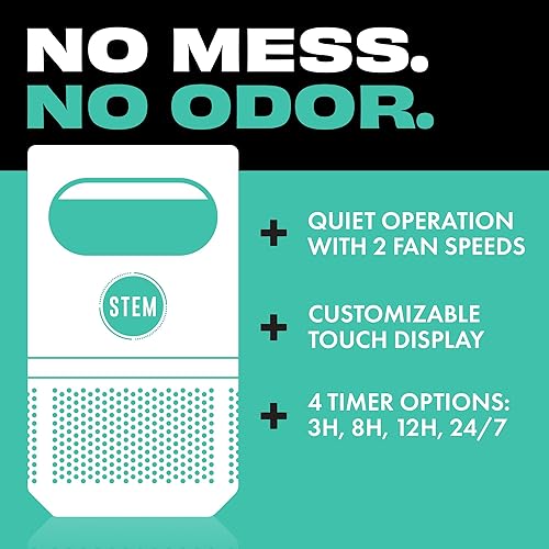 Miniatura 4 de STEM - Trampa de ventilador para insectos voladores para el control de insectos en interiores, atrae mosquitos, moscas de la fruta y moscas