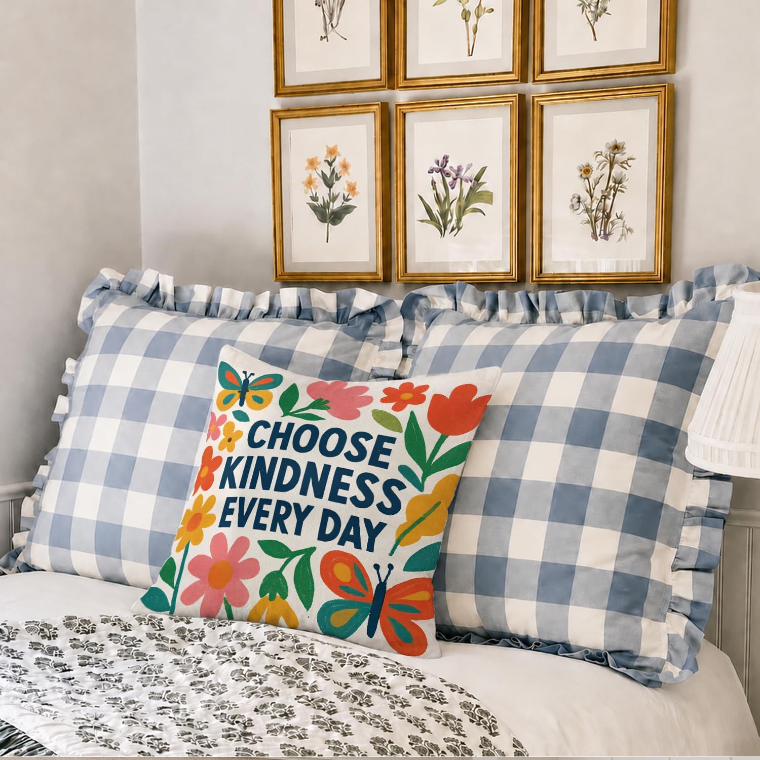 Boho Classroom Decor 18x18 Pillow Cover, Boho Classroom Must Haves Everyone is Welcome Here, Pillowcases Decor for Therapy Office Back to School Decor Teacher Must Haves image 5