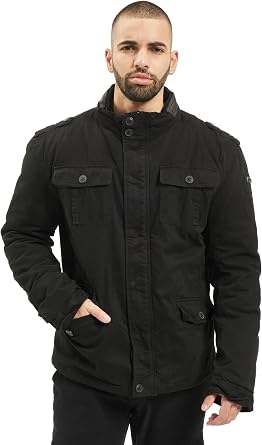Brandit Mens Britannia Winter Jacket Black