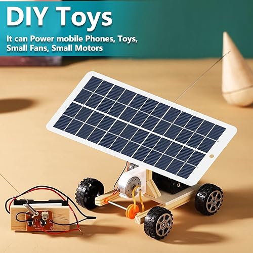 Miniatura 4 de Maxmartt Panel solar portátil, 15W 12V batería solar cargador de goteo mantenedor con clip de batería