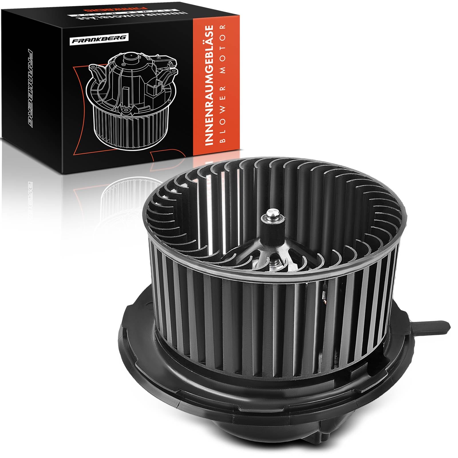 Frankberg Motor del Ventilador del calefactor Compatible con Golf VI 5K1 Golf V 1K1 Golf Plus 521 5M1 Golf VI Variante AJ5 Yeti 5L Replace# 1K1820015C