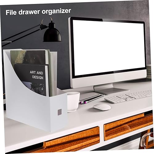Miniatura 3 de NUOBESTY Caja de almacenamiento de archivos, organizador de cajones de archivos, organizador de archivos, organizador de archivos vertical,