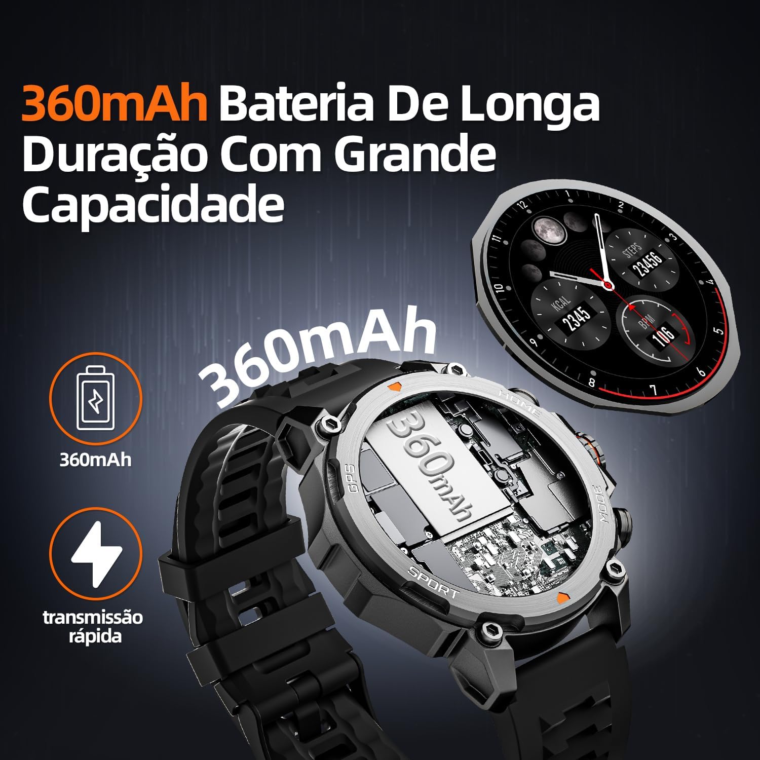 Basike Smartwatch W88 Pro Max Ultra Review: Testado 7 dias com GPS