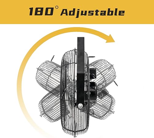 Miniatura 5 de Ventilador de pared (ventilador de pared de 12 pulgadas)