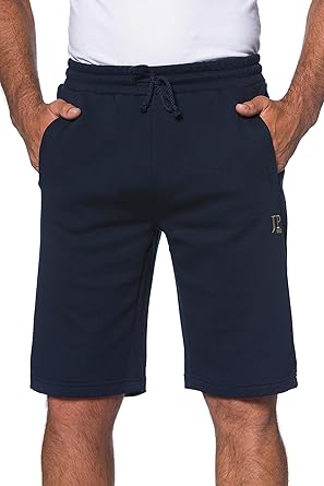JP 1880 Mens Big & Tall JP Logo Comfy Sweat Shorts Navy -Large 702636 70