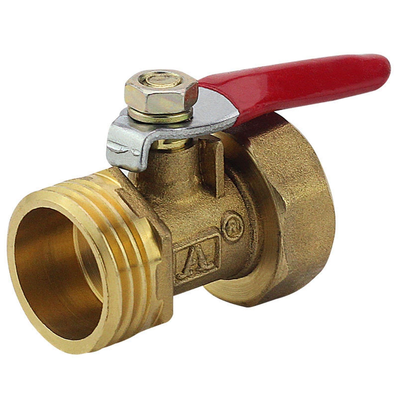 Valvola a sfera comune in ottone interna ed esterna.(0.5 inch 10pcs)