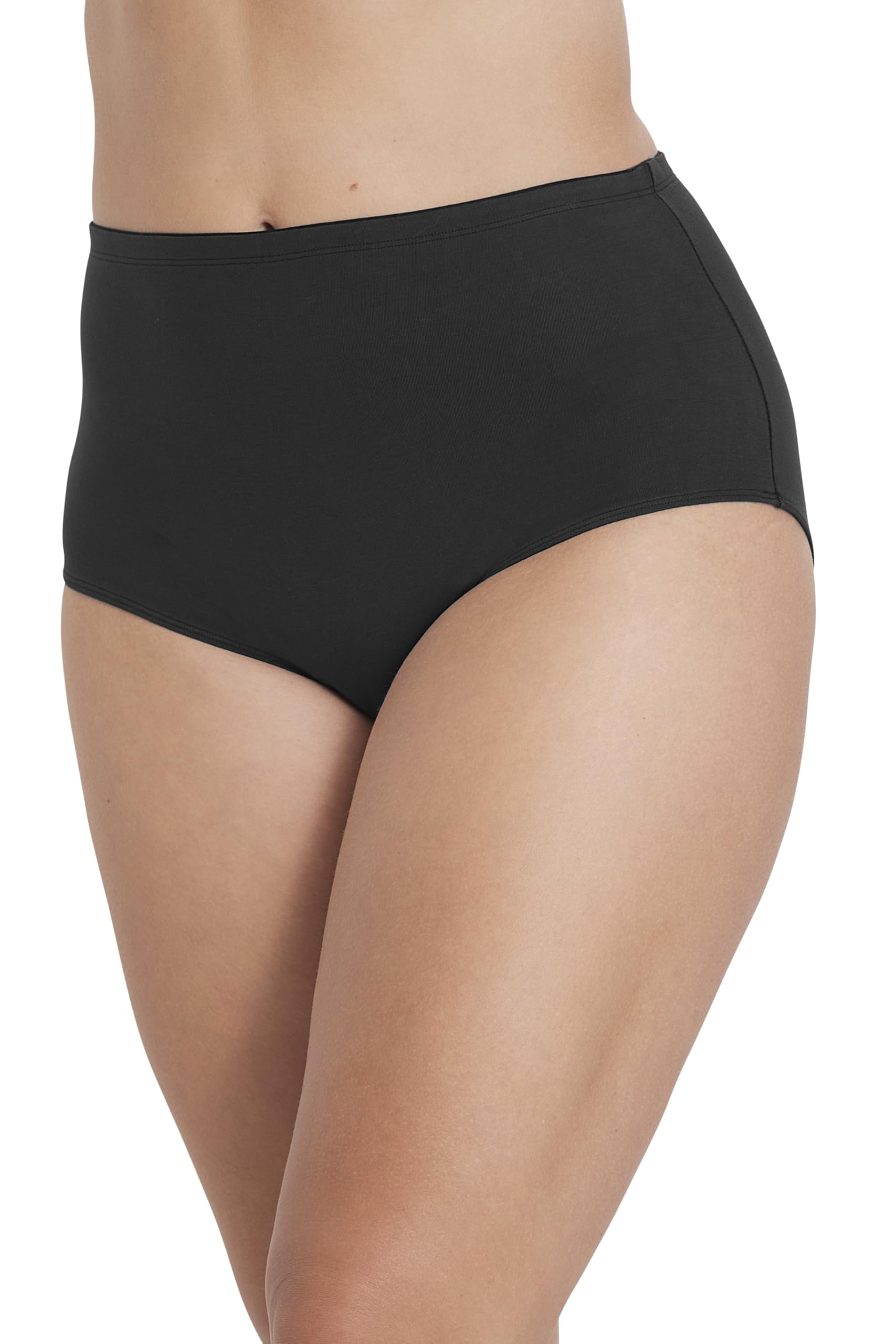 Miss Mary Of Sweden Women's Black Organic Cotton Maxi Panty