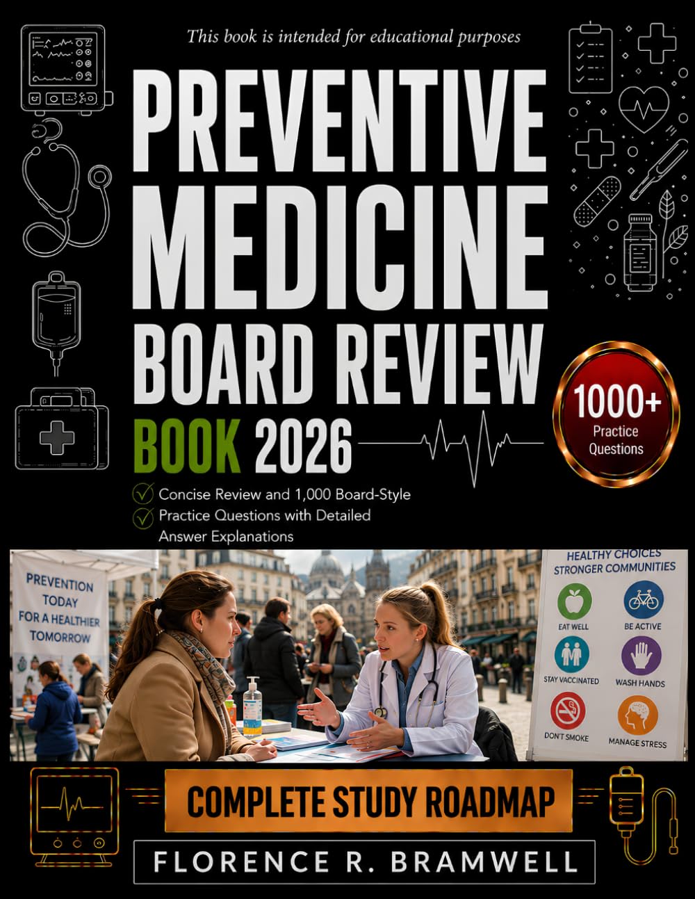 PREVENTIVE MEDICINE BOARD REVIEW 2026: Concise Review and 1,000 Board-Style Practice Questions with Detailed Answer Explanations