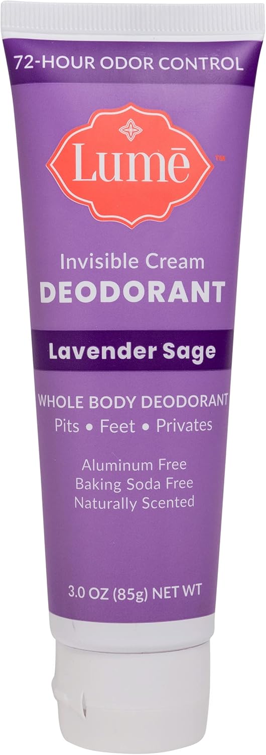 Lume Deodorant For Underarms & Private Parts 3oz Tube (Lavender Sage) Amazon.ca Beauty