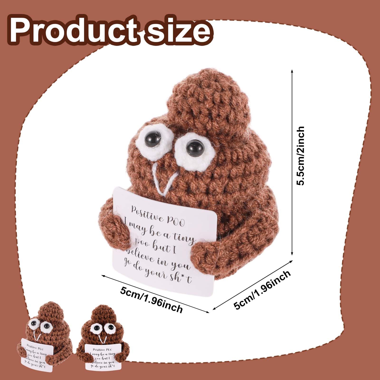Peluche Cacahuete Positivo Sonriente De 15 Cm: Juguete De Ganchillo Para Decoración Y Regalo De Ánimo (Aniversario, Navidad)
